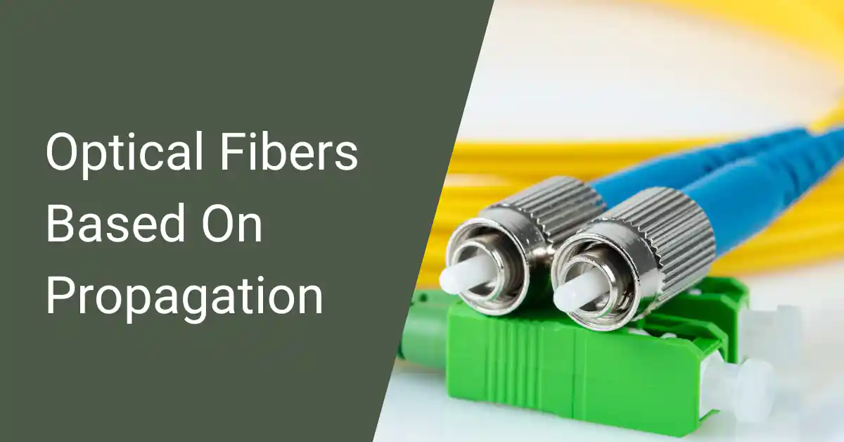 Optical fibers based on the propagation mode