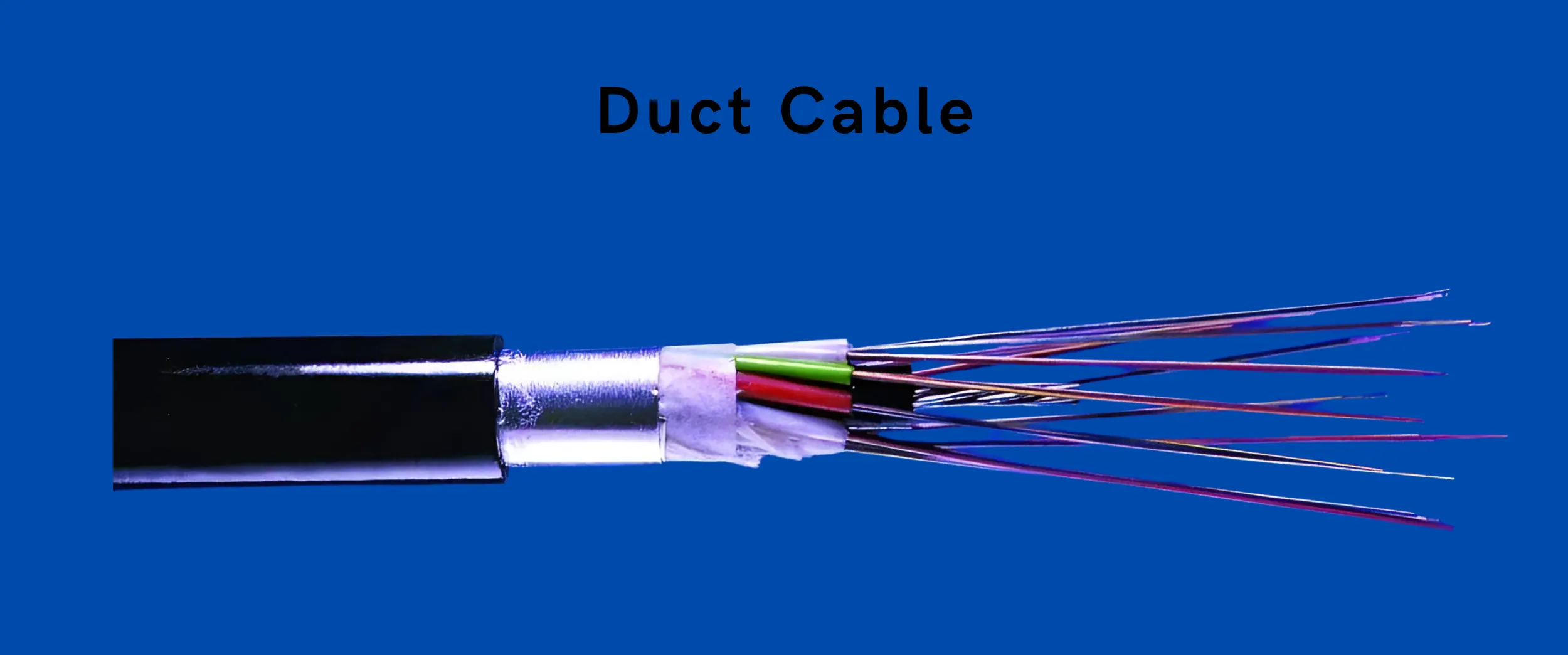 Fiber optic duct cable