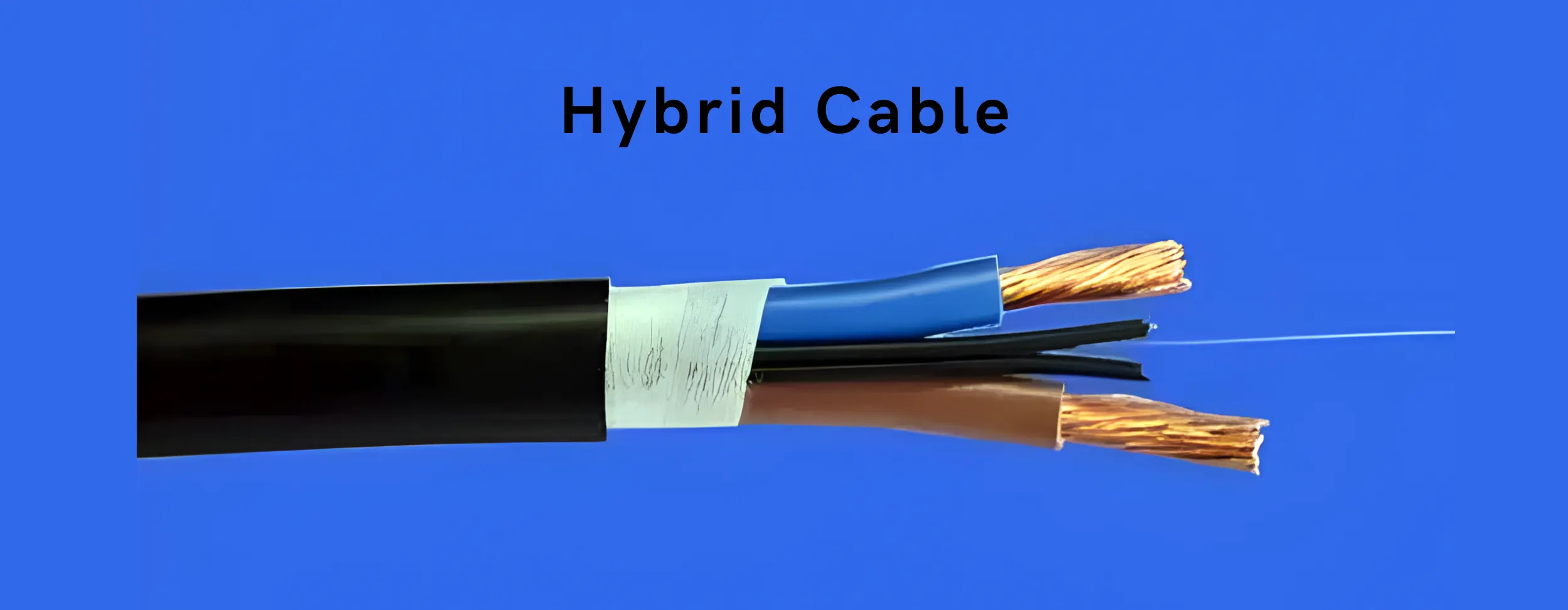 Fiber optic hybrid cable