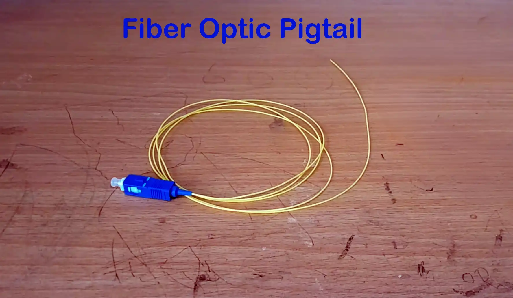 Fiber optic pigtail