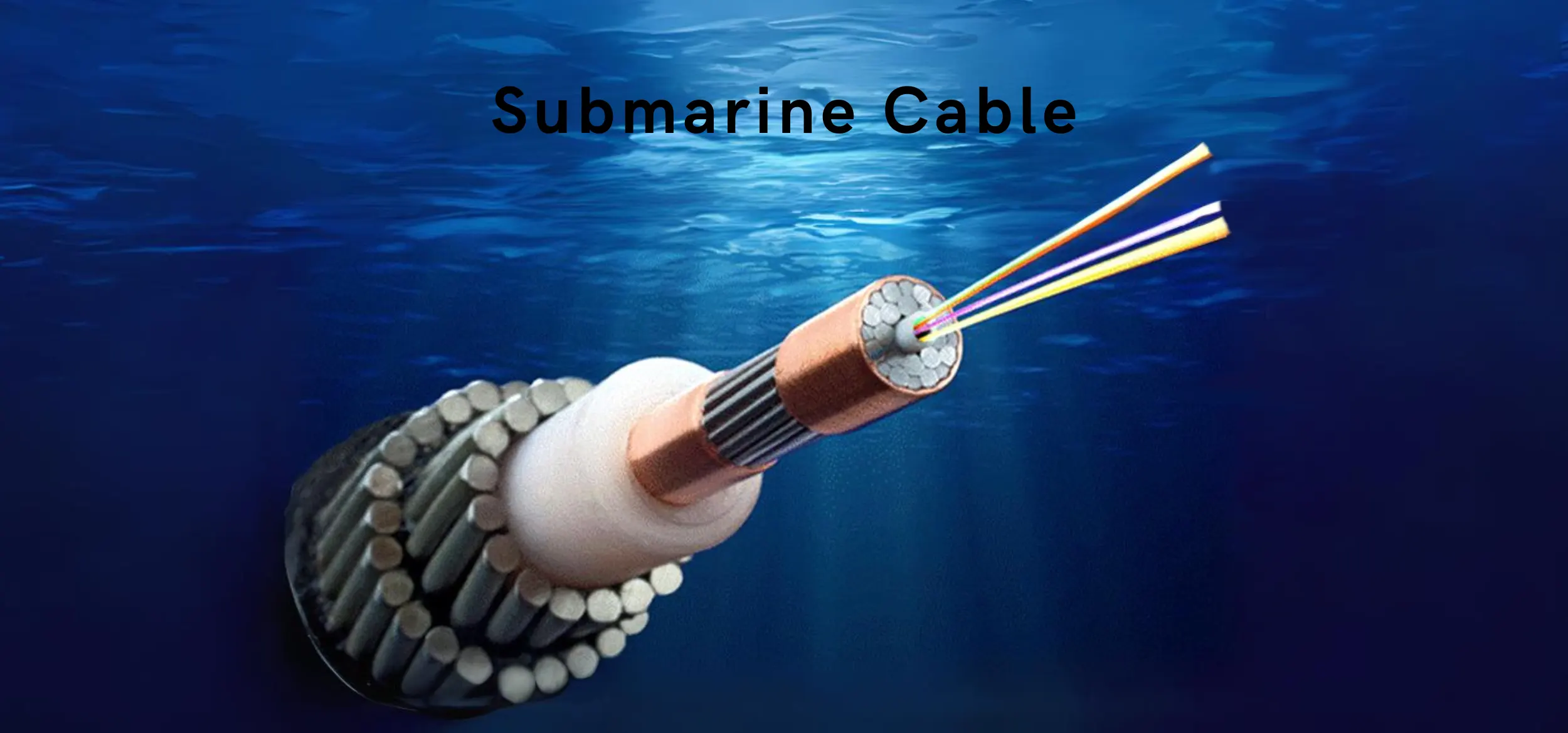 Fiber optic submarine cable